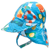 Nozone UPF Protective upf 50 Flap Baby Sun Hat breathable lightweight #color_Arthur