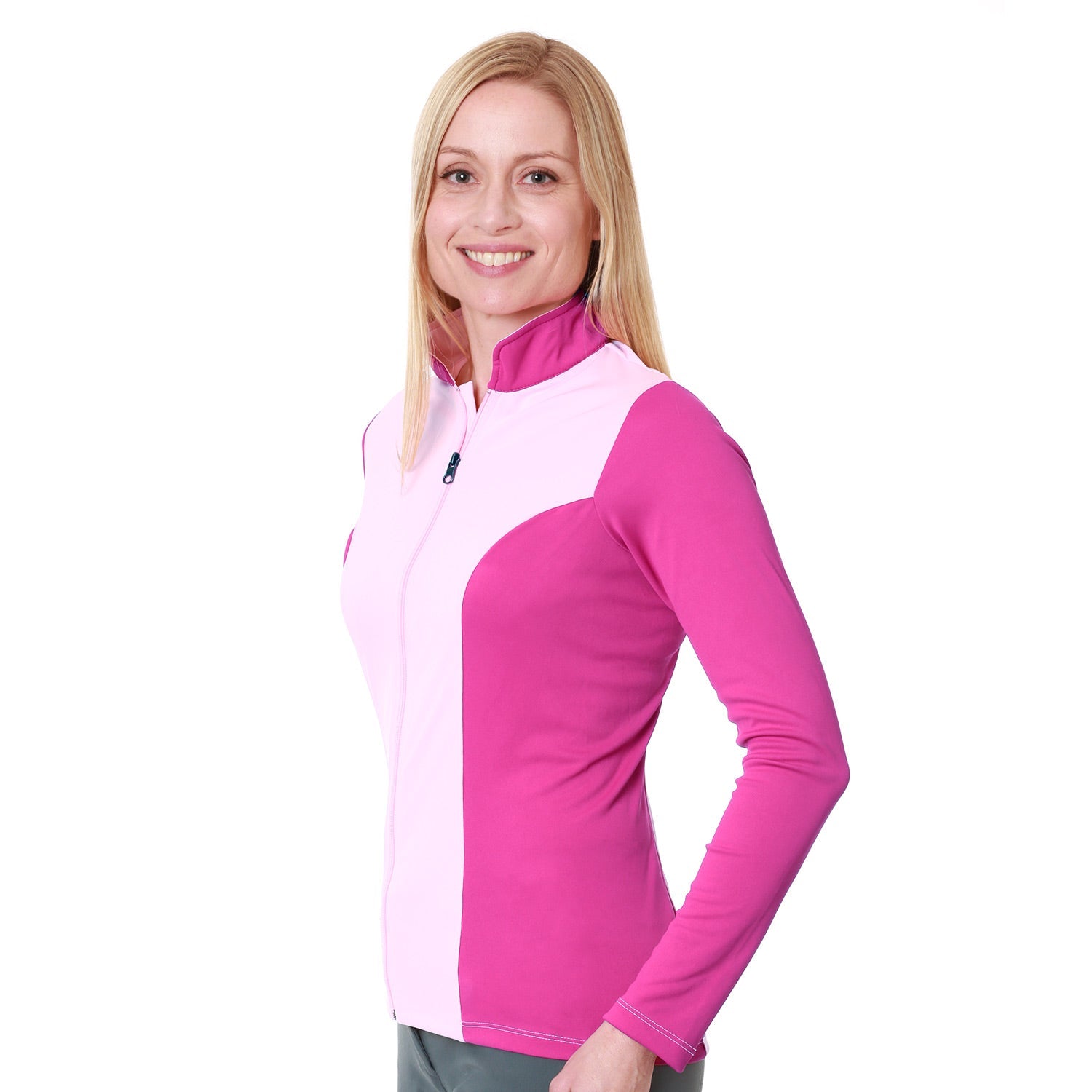 Calabria Long Sleeved Full Zip Equestrian Shirt